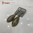 Royal Gilded Cage Filigree Drop Antique Earrings