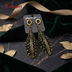 Royal Gilded Cage Filigree Drop Antique Earrings