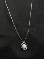 Pearl Pendant Stainless Steel Necklace for Women | Elegant, Waterproof & Tarnish-Resistant Jewelry