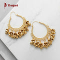 Kashmiri Heritage Filigree Bali with Ghungroo Drops