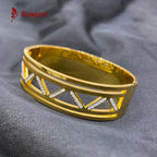 Geometric Prism Stainless Steel Kara