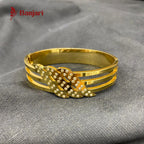 Infinite Knot Triple-Band Stainless Steel Kara
