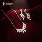 Midnight Majesty Silver & Black Zirconia Jewelry Set