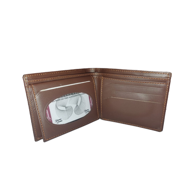 Men's Genuine Leather Bi-Fold Wallet - 105