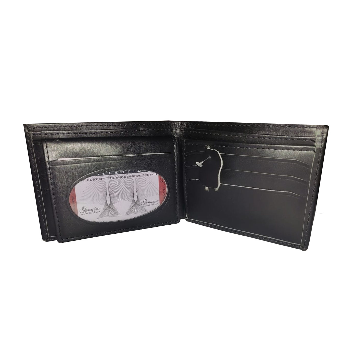 Men's Genuine Leather Bi-Fold Wallet - 105